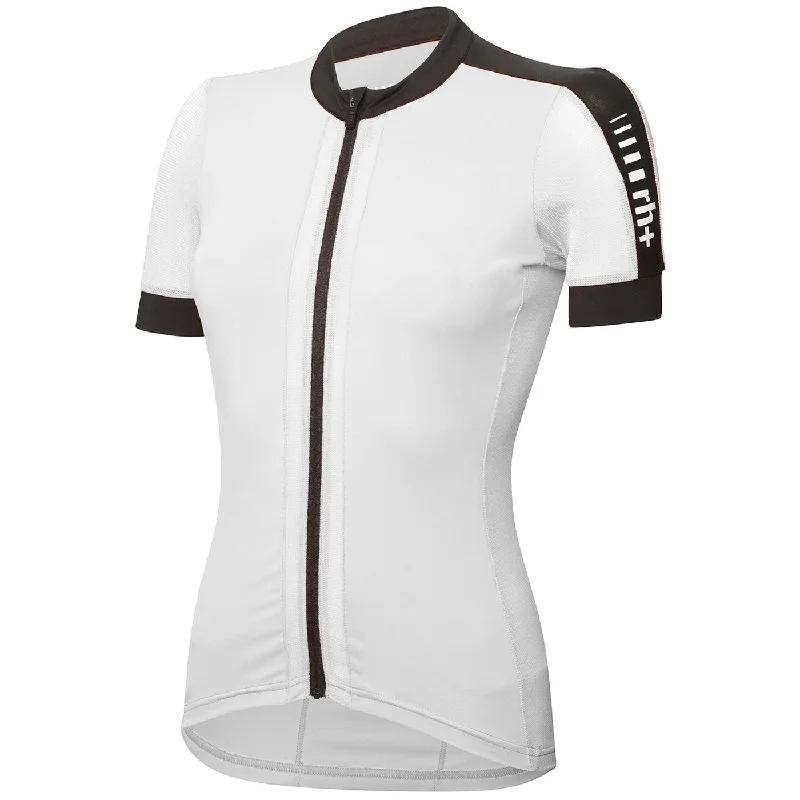 women’s cycling clothing with spark-Maglia donna Rh+ Drop - Bianco