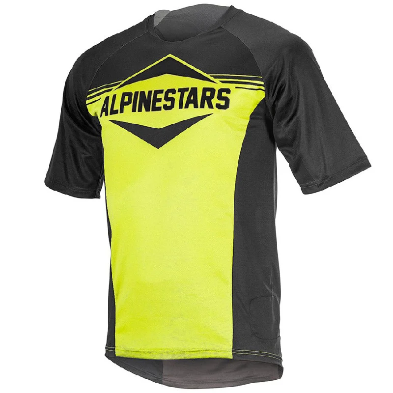 cycling clothing for low steals-Maglia Alpinestars Mesa - Nero Giallo