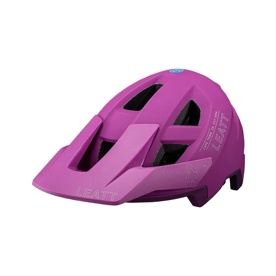 bicycle Schrader valve repair-Leatt AllMtn 2.0 MTB Helmet - Purple - 2024