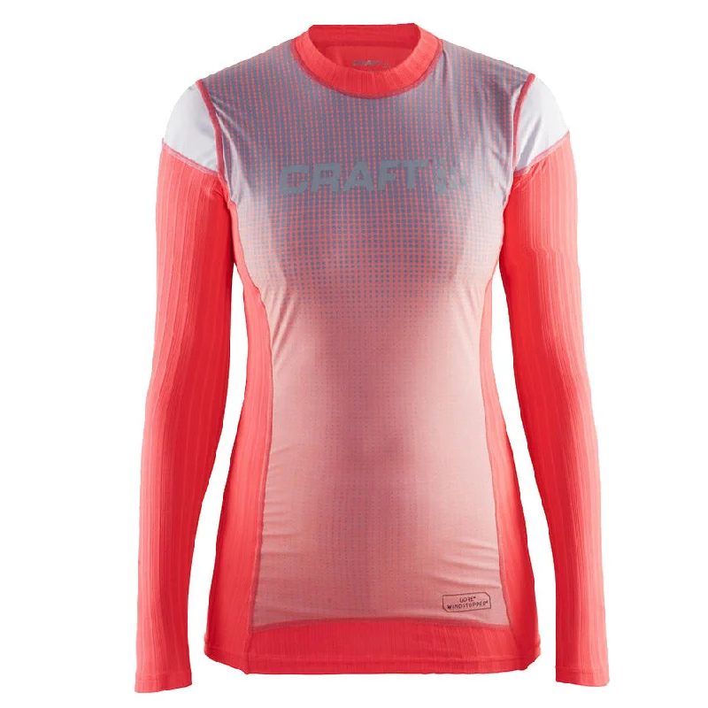 cycling clothing for holiday treats-Maglia intima M/L Donna Craft Active Extreme 2.0 brilliant WS - Rosso Grigio