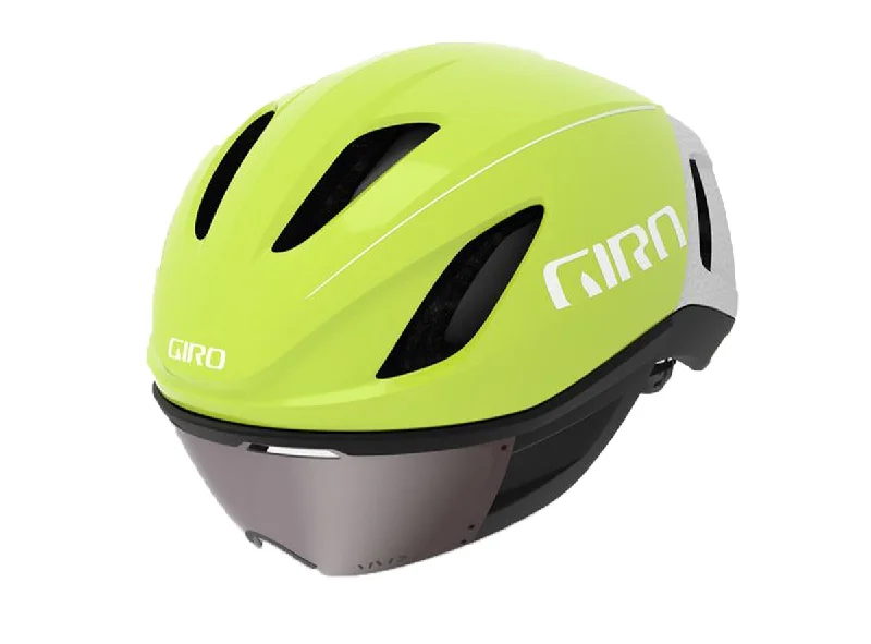 bicycle fork rake explained-Giro Vanquish MIPS Road Helmet - Matt Citron-White - 2019