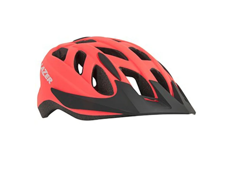 bicycle phone mount options-Lazer Cyclone All Purpose Helmet - Coral