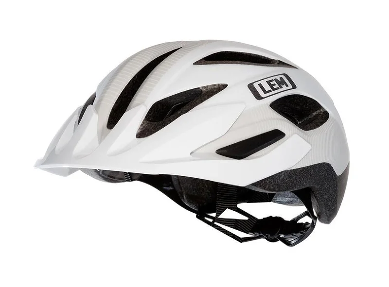 bicycle axle types explained-LEM Boulevard Commuter Bike Helmet - White