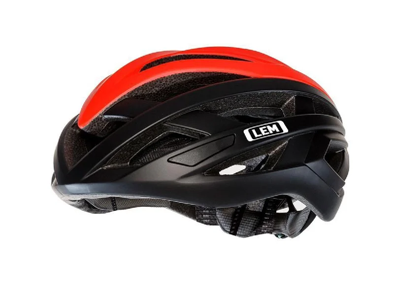 bicycle spoke nipple types-LEM Tailwind Road Bike Helmet - Red