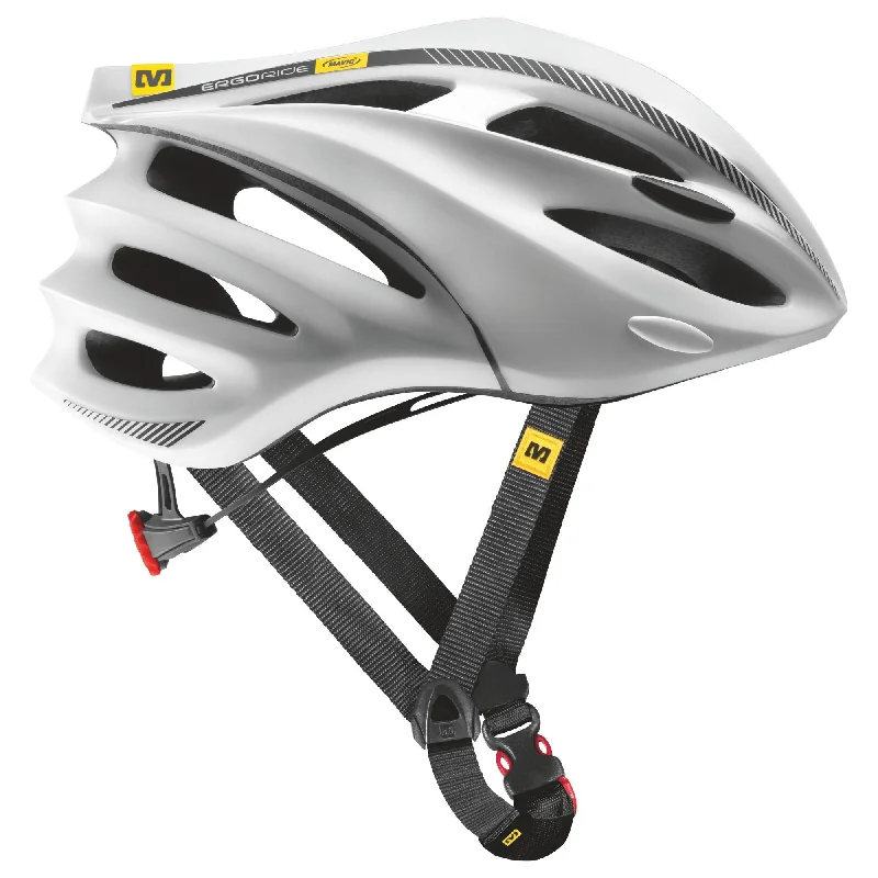 bicycle solar light benefits-Mavic Syncro Road Helmet - White-Black