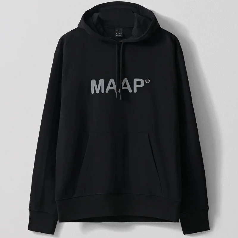 cycling clothing for race highs-Felpa Maap Essentials Hoodie - Nero