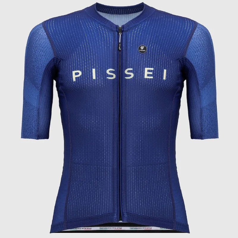 cycling clothing with plush threads-Maglia Pissei Sanremo - Blu