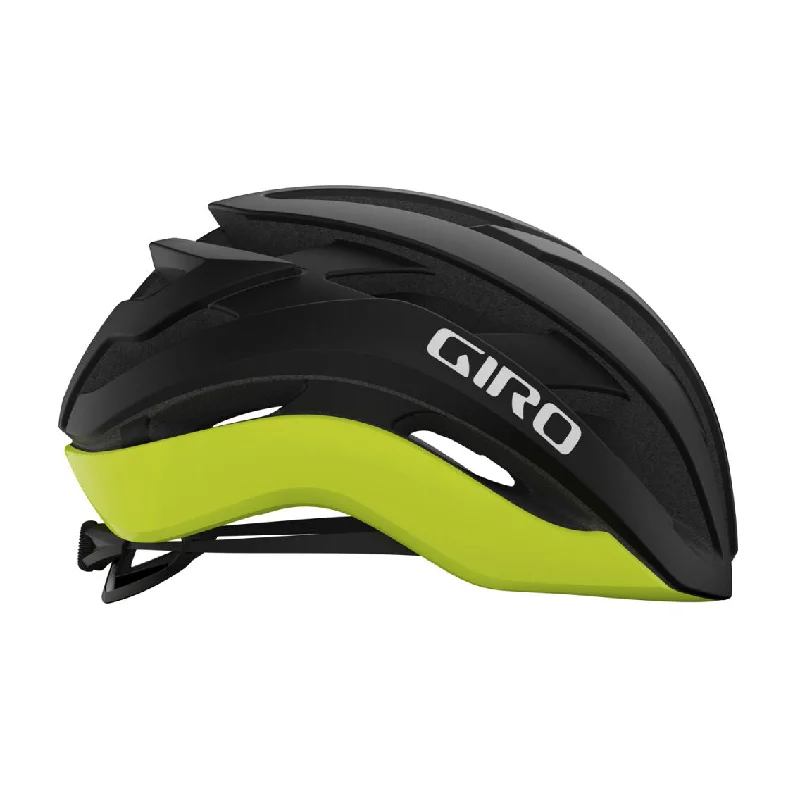 bicycle fenders installation guide-Giro Cielo MIPS Road Helmet - Matt Black-Highlight Yellow