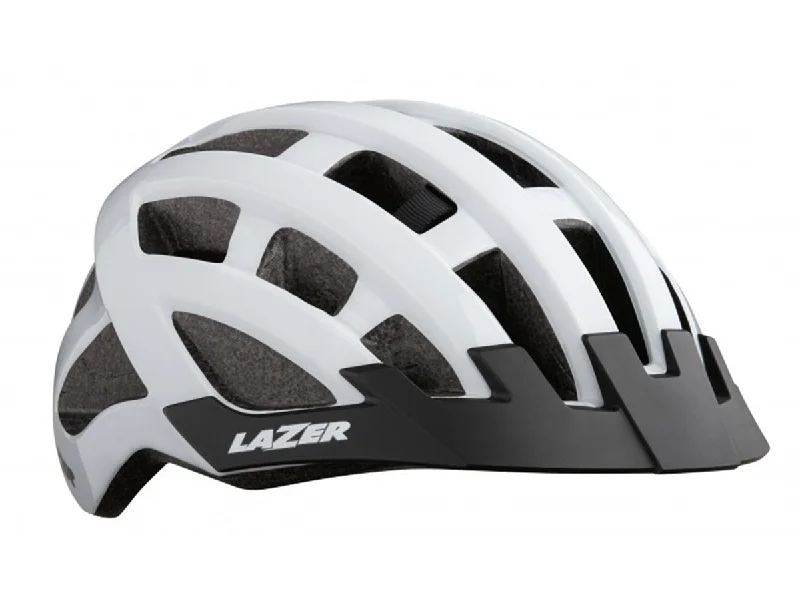 bicycle chainring replacement cost-Lazer Compact Commuter Helmet - White - 2020