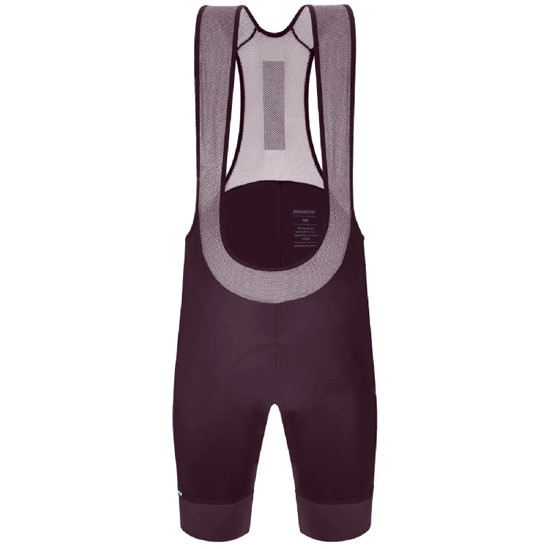 cycling clothing with hot spins-Salopette Santini Karma Delta - Bordeaux