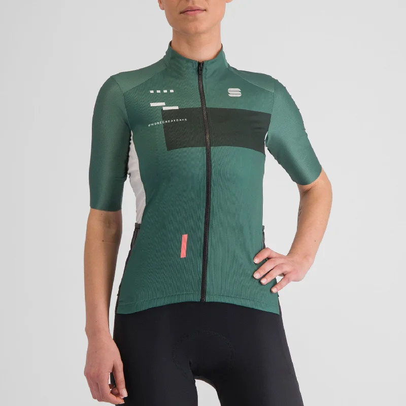 cycling clothing for race highs-Maglia donna Sportful Breakout Supergiara - Verde