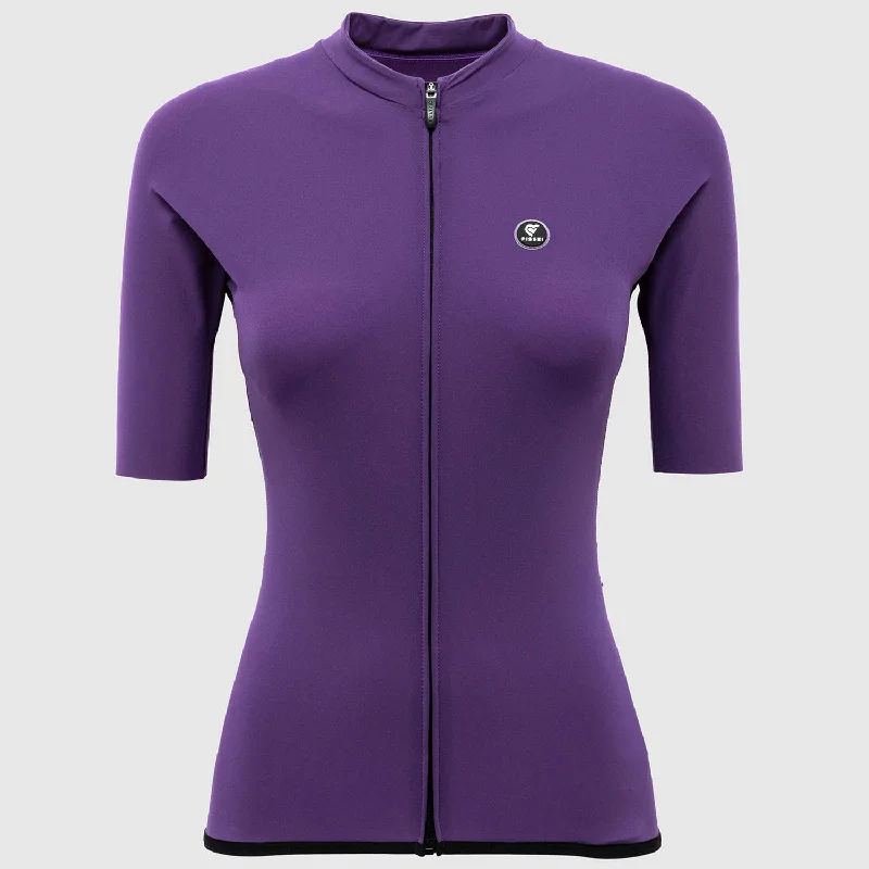 cycling clothing for budget picks-Maglia donna Pissei Primapelle - Viola