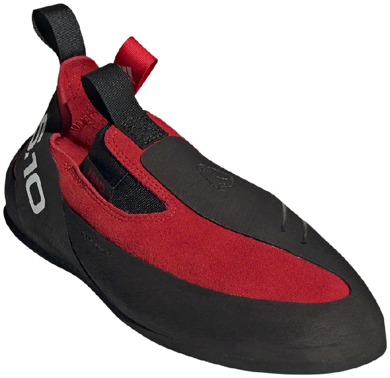 cycling clothing with quick straps-Five Ten Niad Moccasym Climbing Shoe - Men's, Power Red/Core Black/FTWR White