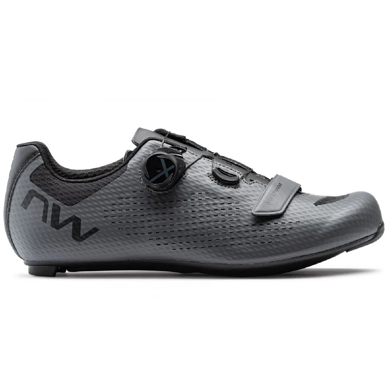 cycling clothing for remote treks-Scarpe Northwave Storm Carbon 2 - Grigio scuro