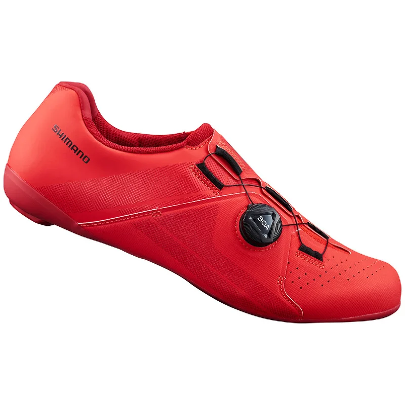 cycling clothing with mild warmth-Scarpe Shimano RC3 - Rosso