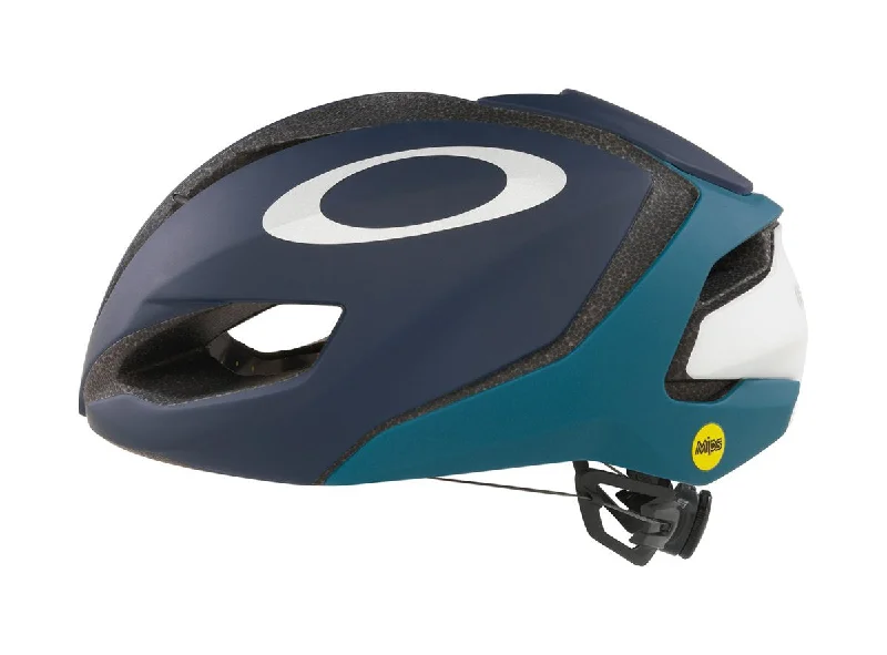 bicycle tandem bike rental-Oakley ARO5 Road Helmet - Navy-Balsam