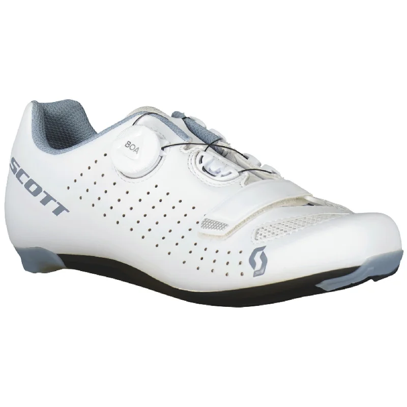 cycling clothing with rigid clasp-Scarpe donna Scott Road Comp Boa - Bianco