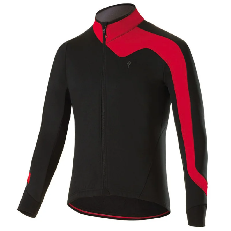 cycling clothing with steep lifts-Giubbino Specialized Element RBX Comp 16 - Rosso