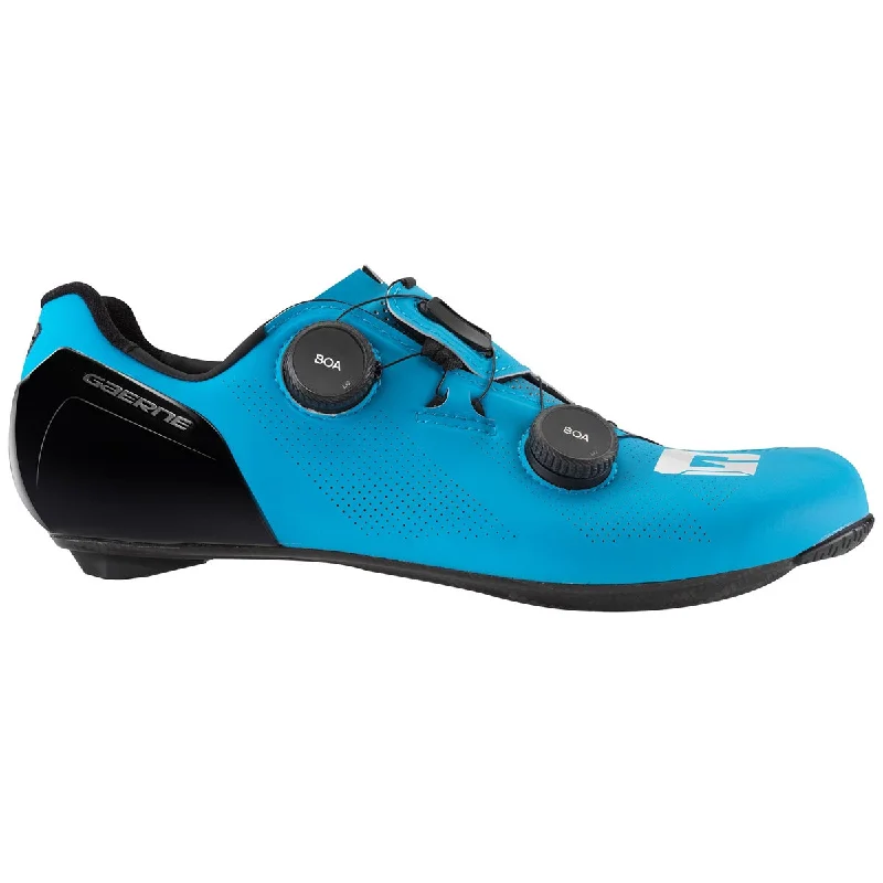 cycling clothing for mixed climates-Scarpe Gaerne Carbon G.STL - Azzurro