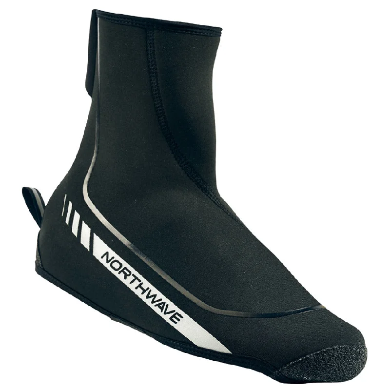 cycling clothing for muddy lanes-Copriscarpe Northwave Sonic High - Nero