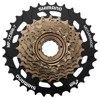 bike accessories for all cyclists-Shimano TZ500 7-Speed 14-34t Freewheel