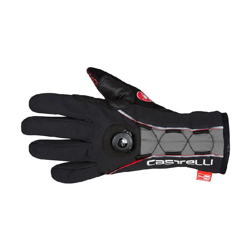 cycling clothing for race highs-Guanti Castelli Boa - Nero