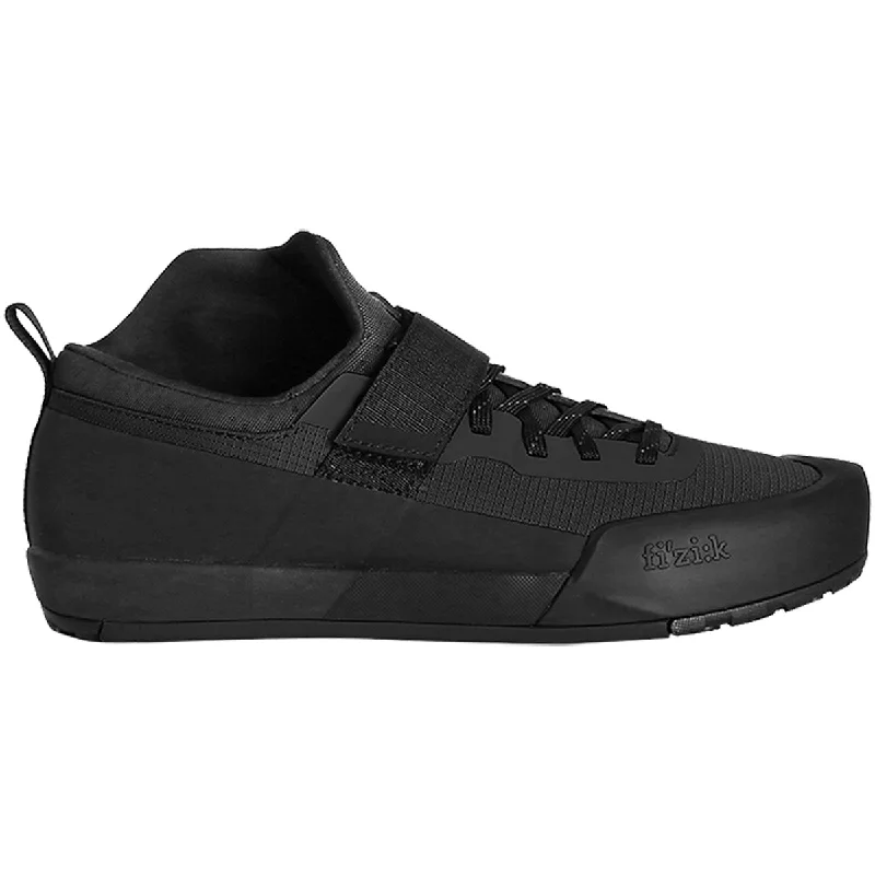 durable cycling clothing for impacts-Scarpe Fizik Tensor Flat - Nero