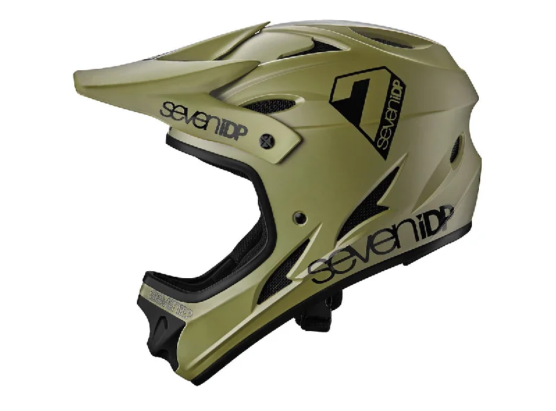 bicycle hand signal guide-7 iDP M1 Full Face Helmet - Army Green - 2022