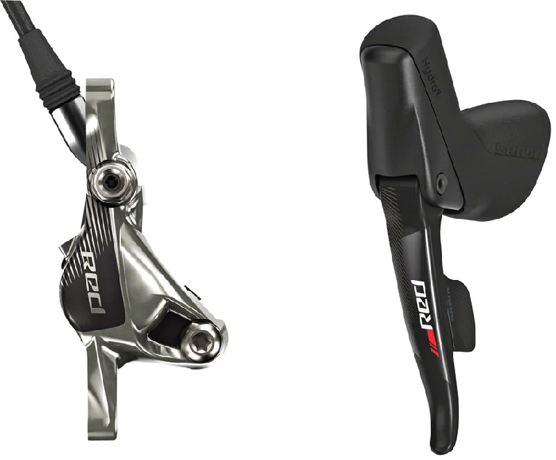 bicycle carbon footprint reduction-SRAM Red 22 Right Rear Road Hydraulic Rim Brake and DoubleTap Lever, 1300mm Hose