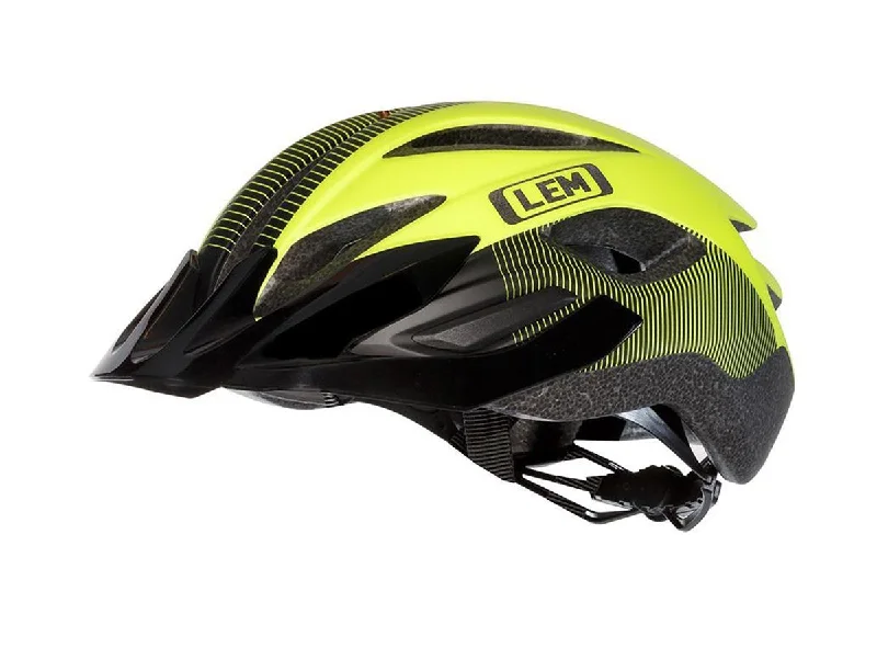 bicycle pedal thread direction-LEM Boulevard Commuter Bike Helmet - Flo Yellow