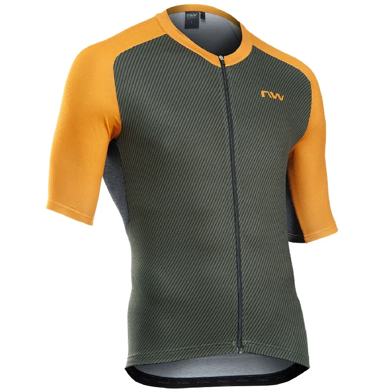 cycling clothing with striking tags-Maglia Northwave Force Evo - Verde