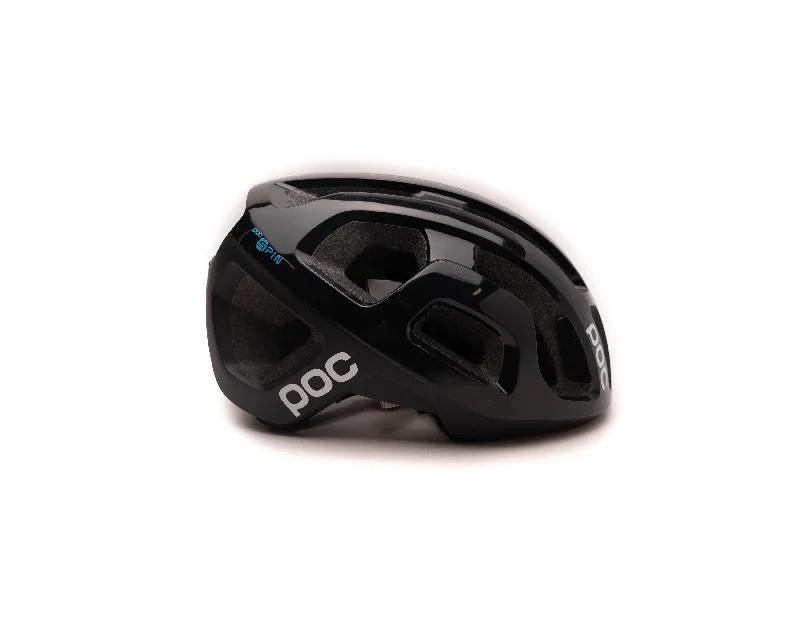 bicycle trailer for cargo-Poc Octal X Spin Helmet Uranium Black Small (NO)