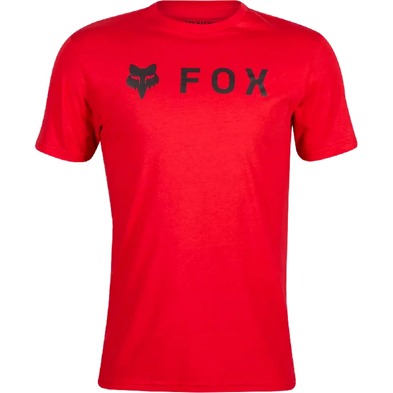 cycling clothing with trusty grip-T-Shirt Fox Premium Absolute - Rosso