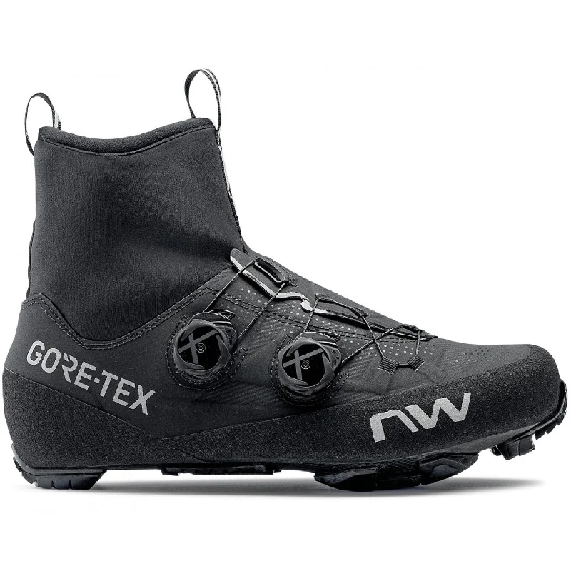 cycling clothing with thick comfort-Scarpe Northwave Flagship GTX - Nero