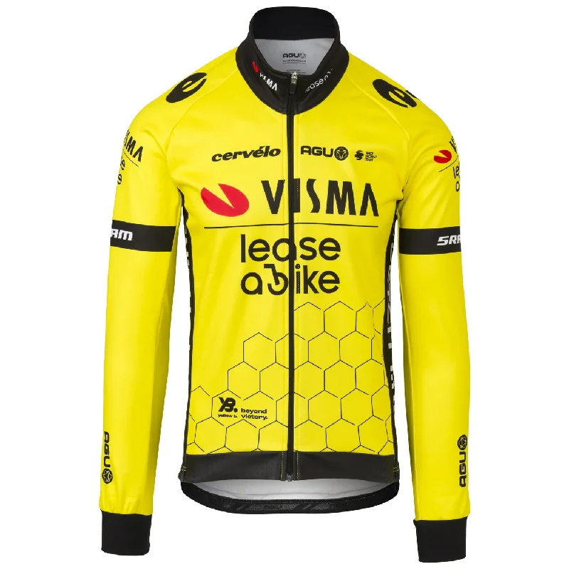 cycling clothing for bike units-Giacca Agu Team Visma Lease a bike 2024