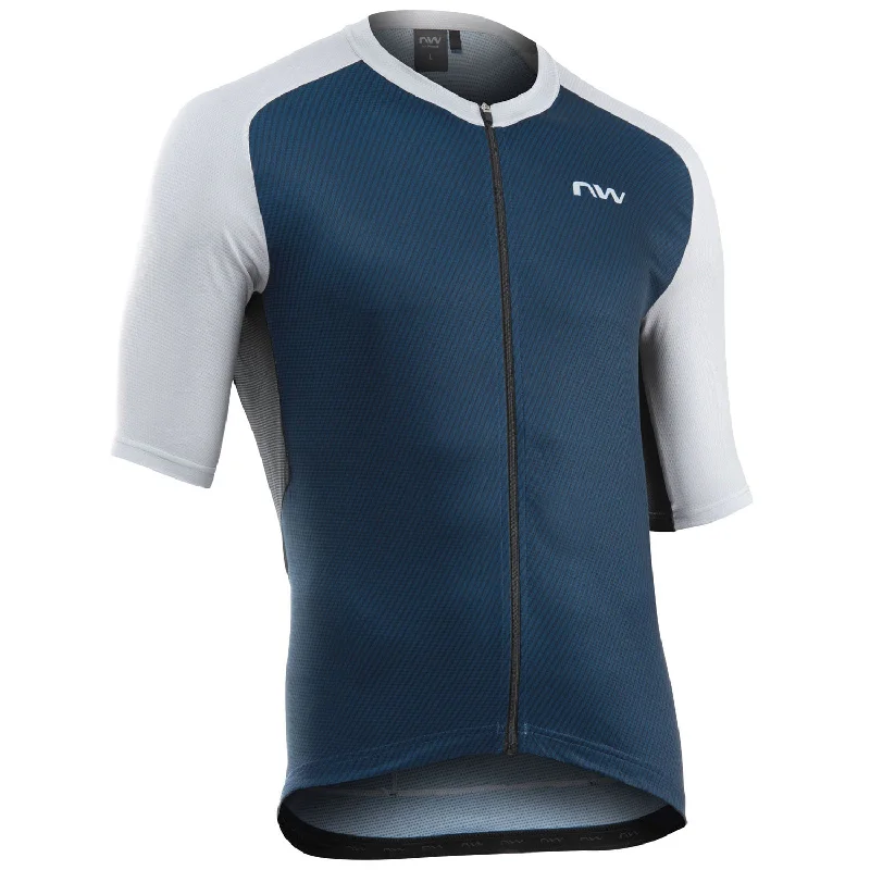 cycling clothing with solid padding-Maglia Northwave Force Evo - Blu