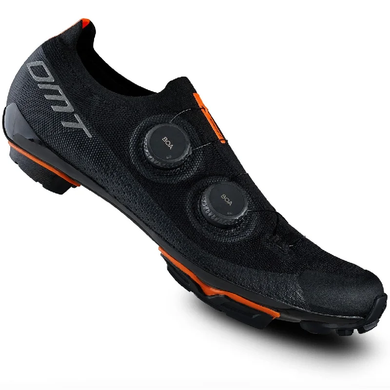 cycling clothing with loud prints-Scarpe MTB DMT KM0 - Nero