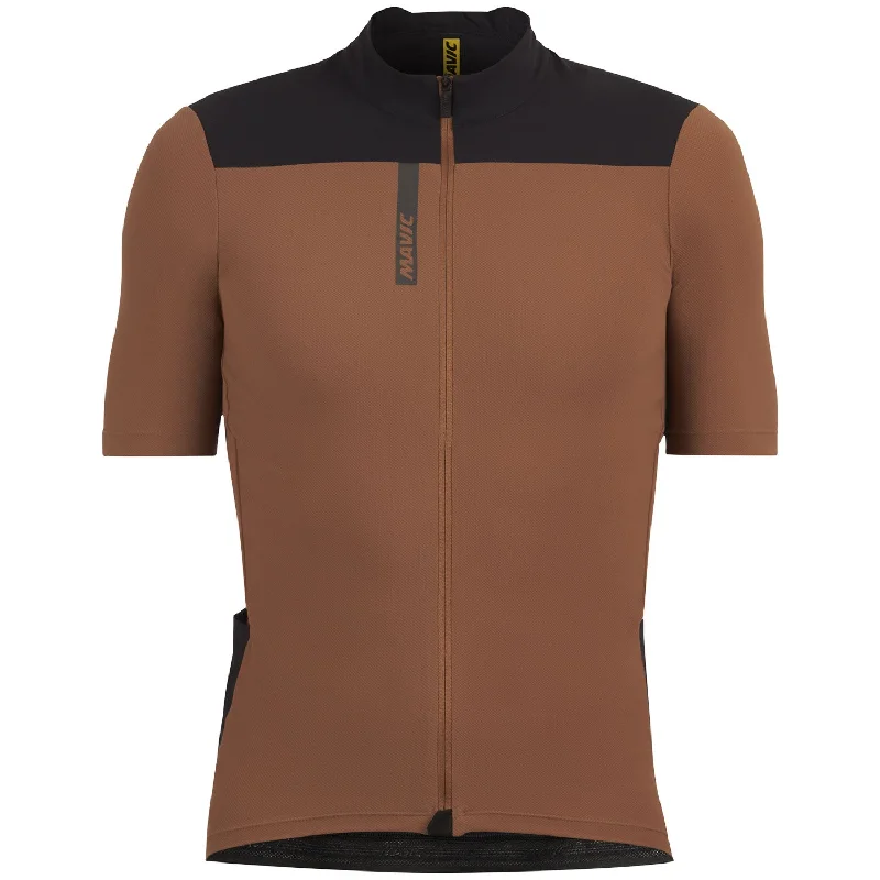 cycling clothing with rich edge-Maglia Mavic Allroad Cargo - Marrone