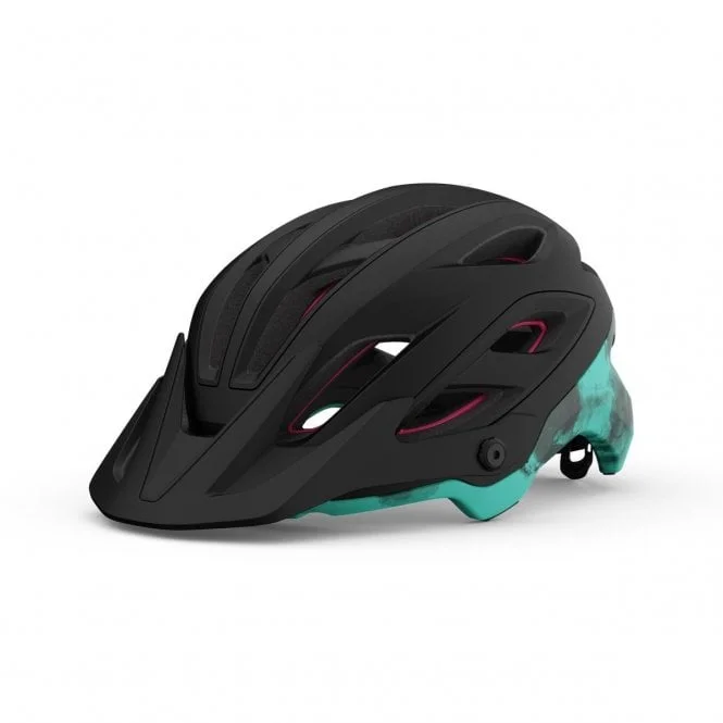 bicycle training wheels guide-Giro Merit Spherical MTB Helmet - Womens - Matt Black Ice Dye - 2022