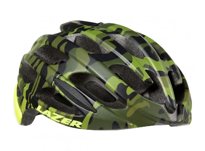 bicycle training wheel removal-Lazer Blade Road Helmet - Matt Camo