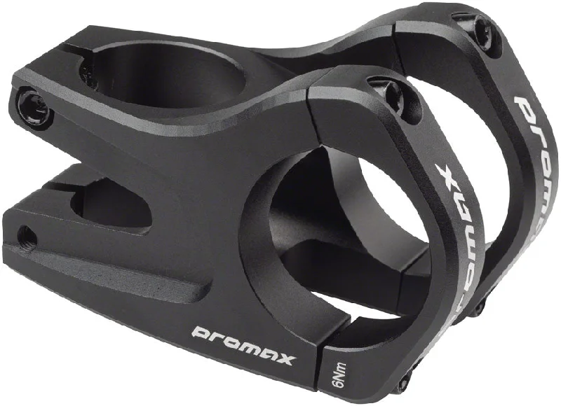 bicycle frame geometry basics-Promax Sceer 35mm MTB Stem Length 45mm 1-1/8" Threadless Black