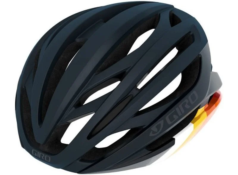 bicycle rim width guide-Giro Syntax MIPS Road Helmet - Matt Midnight Bars - 2020