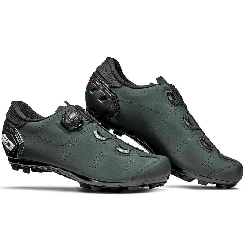 cycling clothing with broad vents-Scarpe MTB Sidi Speed - Verde