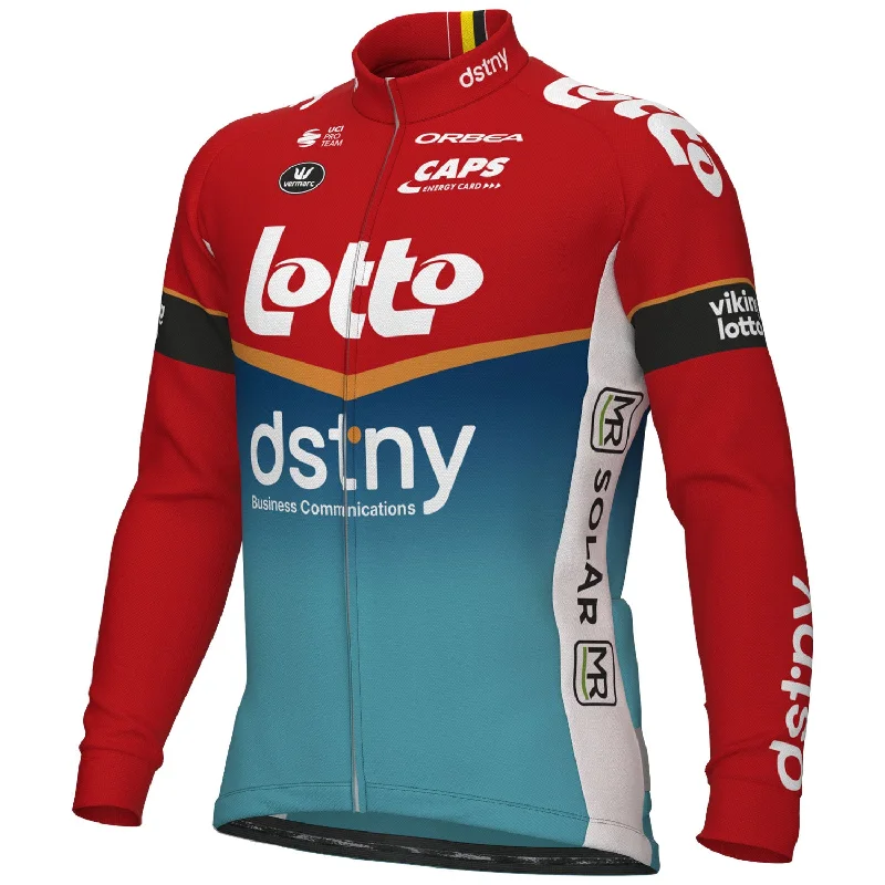 cycling clothing for junior cyclists-Maglia maniche lunghe Vermarc Lotto Dstny 2024