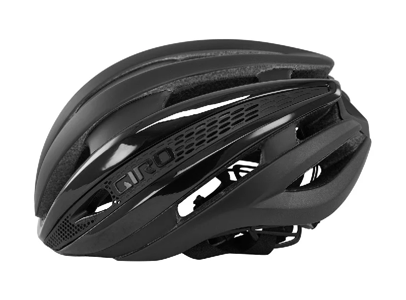 bicycle spoke nipple types-Giro Synthe Road Helmet - Matt Black