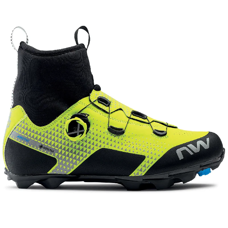 cycling clothing with sure rise-Scarpe MTB Northwave Celsius XC Arctic GTX - Giallo