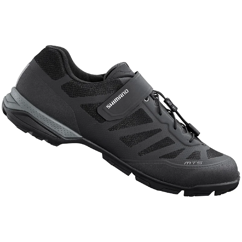 cycling clothing for radiant races-Scarpe mtb Shimano MT502 - Nero