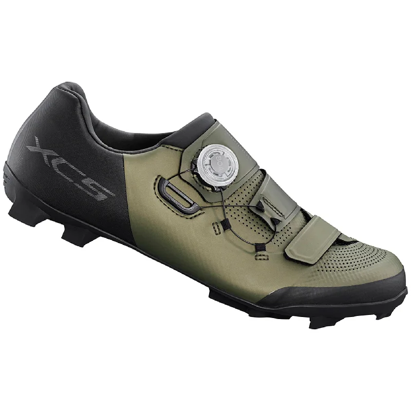 cycling clothing with solid padding-Scarpe Mtb Shimano XC502 - Verde