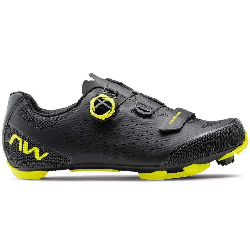 cycling clothing for lanky builds-Scarpe MTB Northwave Razer 2 - Nero giallo