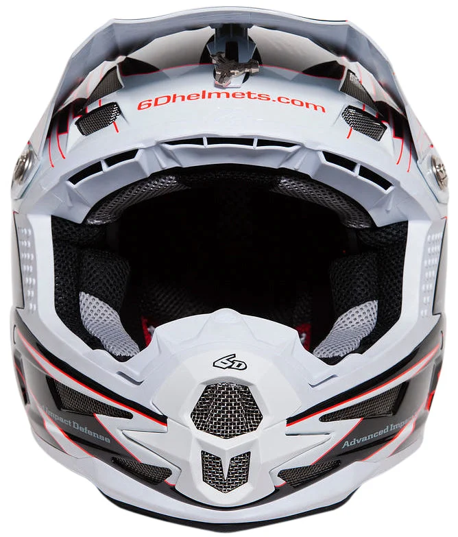 bicycle cogset compatibility guide-6D ATB-1 Attack Full Face Enduro - Down Hill Helmet – Large – Black & White